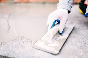 Pouring concrete floors